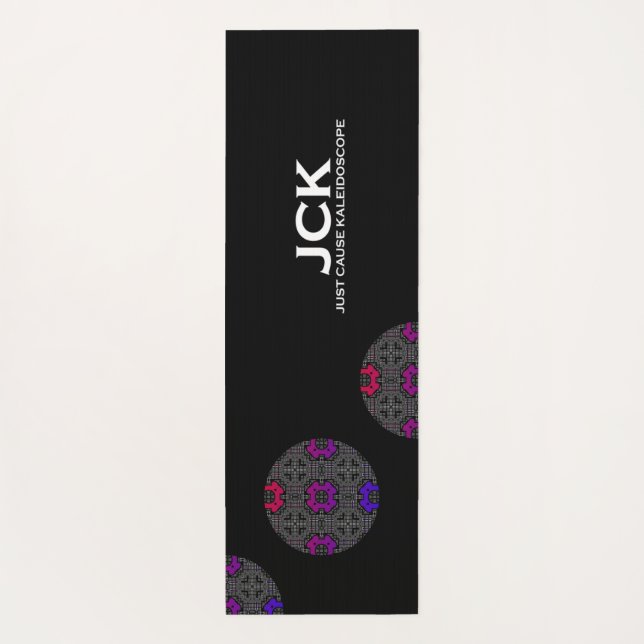 Band 13 Kaleidoskop Art 2 Yogamatte (Rückseite)