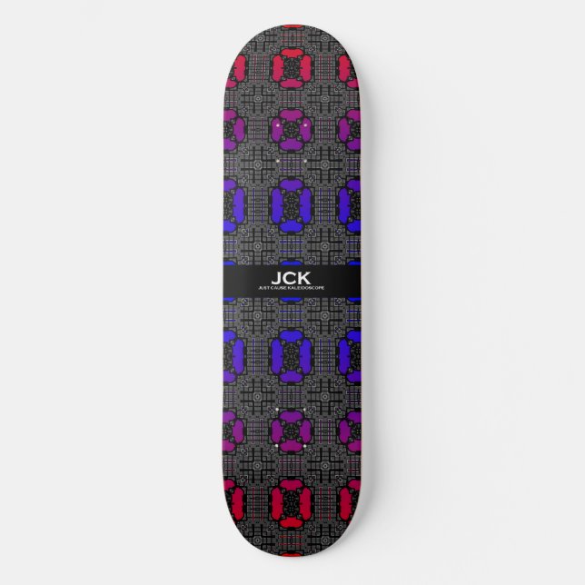Band 13 Kaleidoskop Art 3 Skateboard (Vorderseite)
