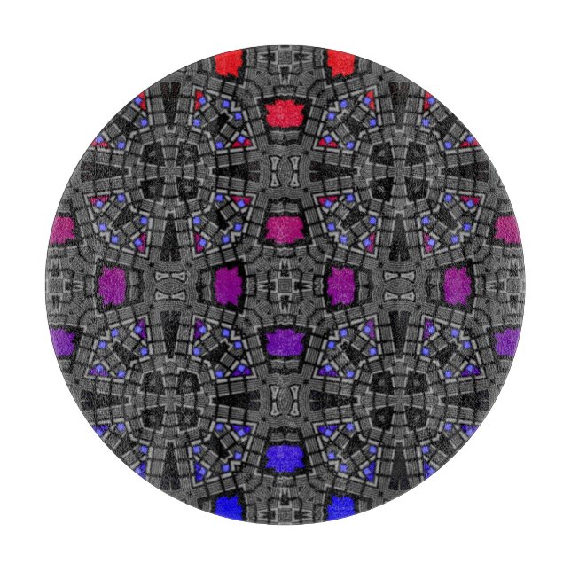 Band 13 Kaleidoskop Art 5 Schneidebrett (Vorderseite)