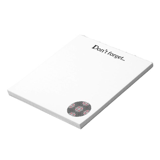 Band 16 Kaleidoskop Art 1 Notizblock (Rotiert)