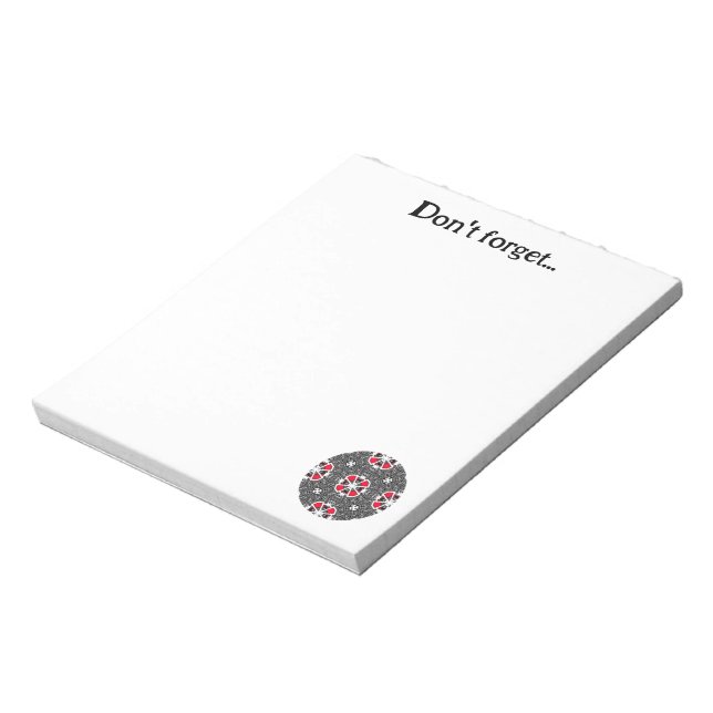 Band 16 Kaleidoskop Art Notizblock (Rotiert)