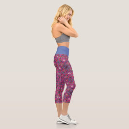 Band 9 Kaleidoskop Art 3 Capri Leggings