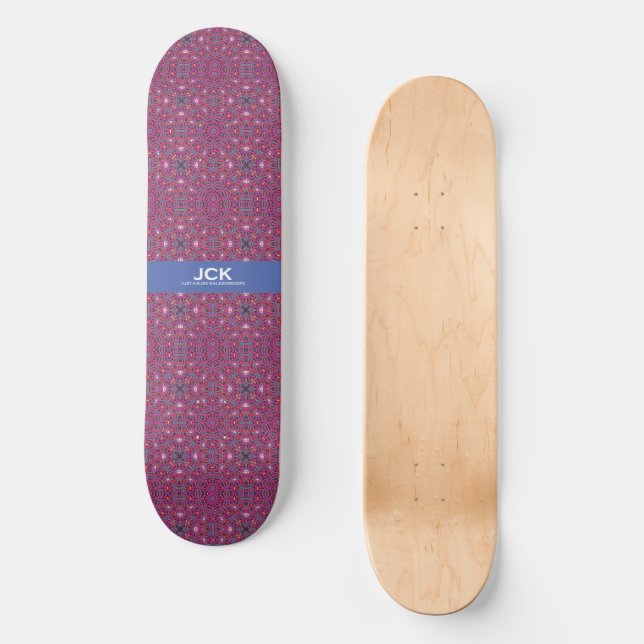 Band 9 Kaleidoskop Art 3 Skateboard (Vorderseite)