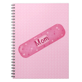   Band-aid mom  soft pink  Notizblock