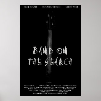 Band auf dem Suchplakat Poster
