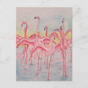 BAND AUF DER AUSFÜHRENDEN POSTKARTE