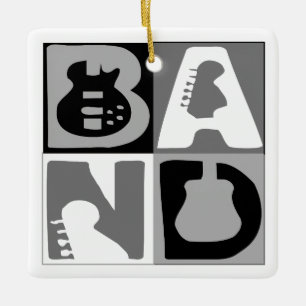 Band Blauer Keramikornament