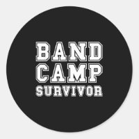 Band Camp Survivor Marching Band Trumpett Klarinet