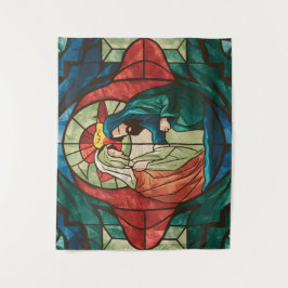 Band der Heiligen Geometrie Wandteppich