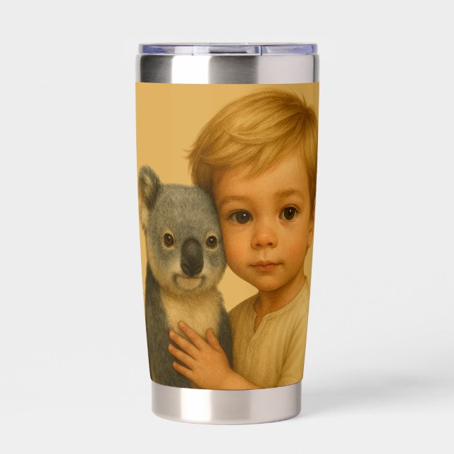 Band der Wildnis und Unschuld (Koala) Thermobecher (Vorderseite)