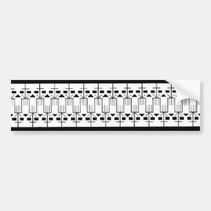 Band des Schädelaufklebers Autoaufkleber