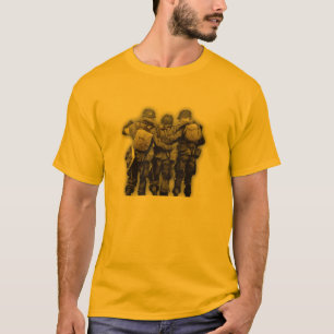 Band des Weltkrieg-2 des T-Shirt