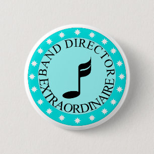 Band-Direktor Extraordinaire Gift Button