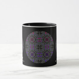 Band dreizehn Kaleidoskop Kunst dreizehn Tasse