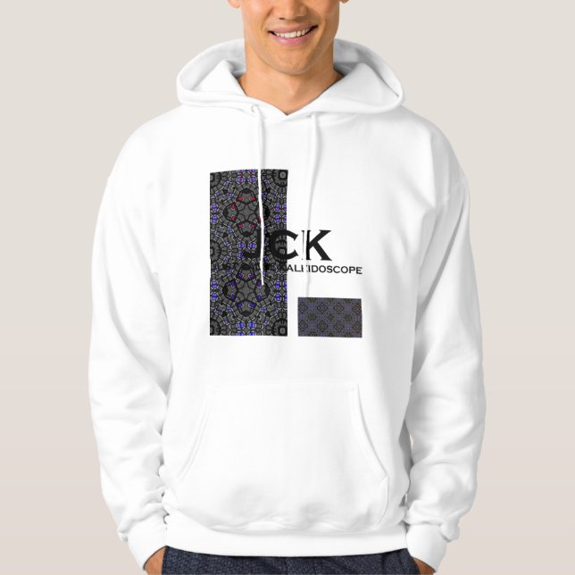Band dreizehn Kaleidoskop Kunst sechzehn Hoodie (Vorderseite)