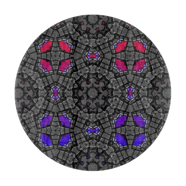 Band dreizehn Kaleidoskop Kunst sechzehn Schneidebrett (Vorderseite)