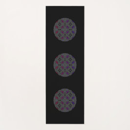 Band dreizehn Kaleidoskop-Kunst zwanzig Yogamatte