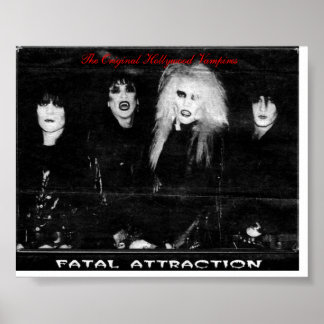 Band-Druck, The Original Hollywood Vampires Poster