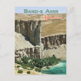 Band-e Amir, Afghanistan Postkarte