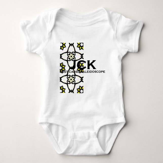 Band eins: Kaleidoskop Art 15 Baby Strampler (Vorderseite)