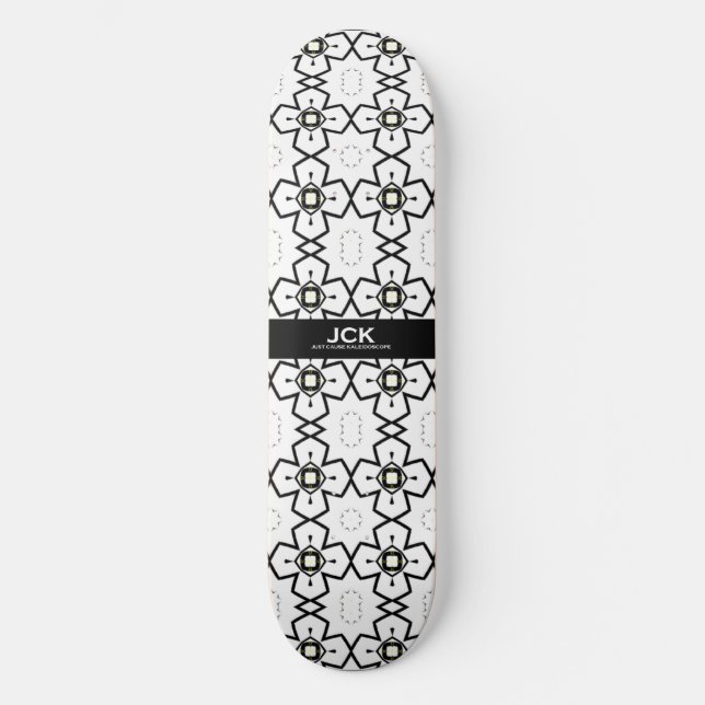 Band eins: Kaleidoskop Art 15 Skateboard (Vorderseite)