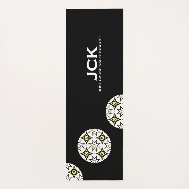 Band eins Kaleidoskop Art 30 Yogamatte (Rückseite)