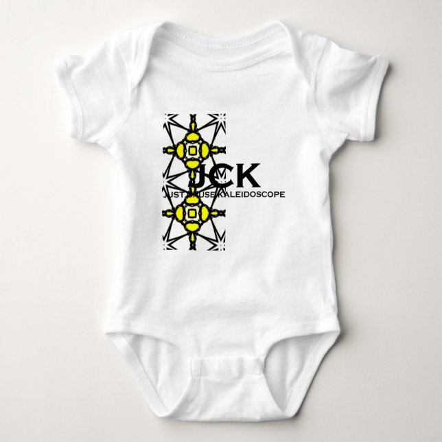 Band eins Kaleidoskop Art 31 Baby Strampler (Vorderseite)