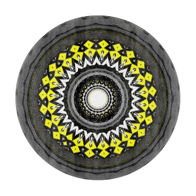 Band eins Kaleidoskop Art 32 Schneidebrett (Vorderseite)