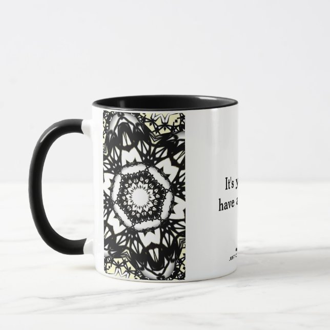 Band eins Kaleidoskop Art 4 Tasse (Links)