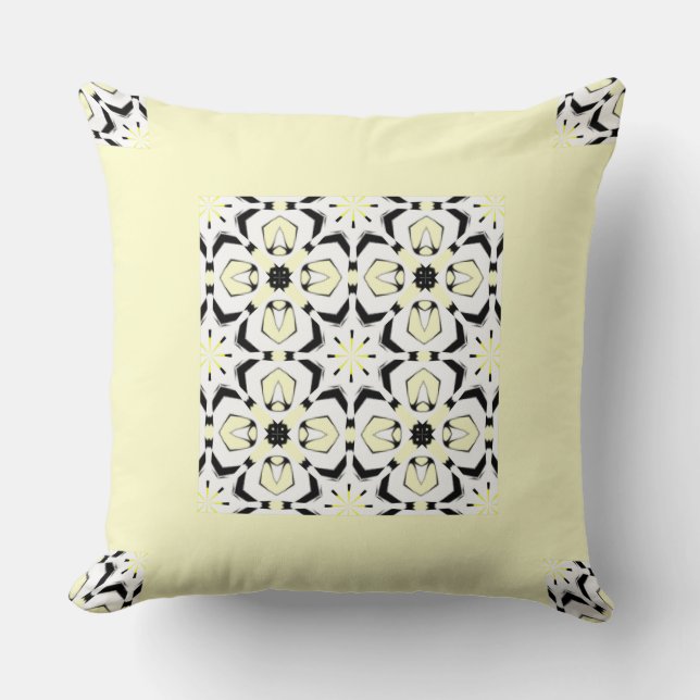 Band eins Kaleidoskop Art 5 Kissen (Vorderseite)