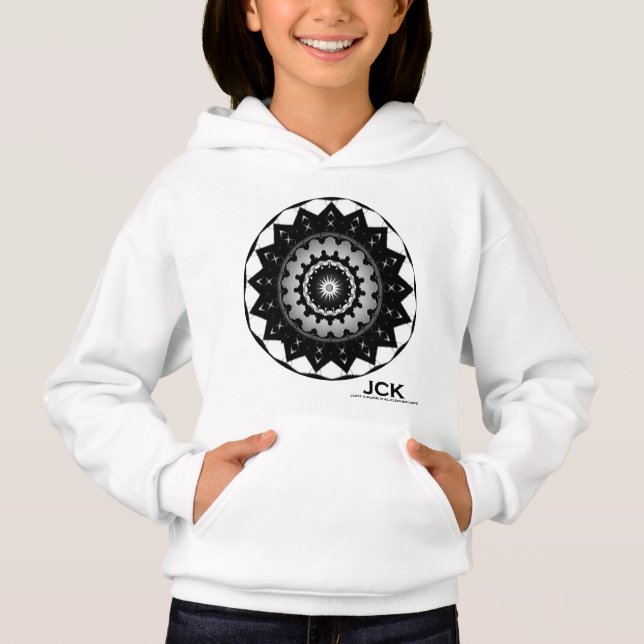 Band eins Kaleidoskop Art 8 Hoodie (Vorderseite)