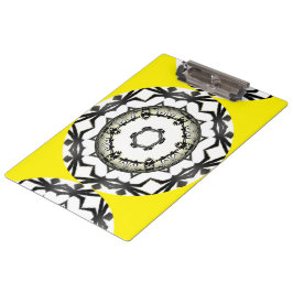 Band eins Kaleidoskop Art 8 Klemmbrett