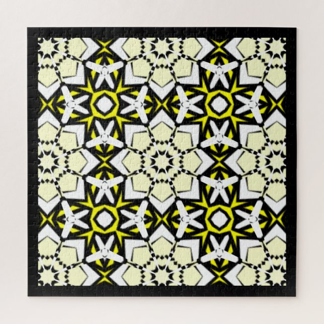 Band eins Kaleidoskop Art 8 Puzzle (Vertikal)
