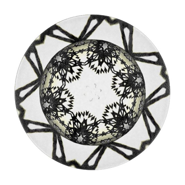 Band eins Kaleidoskop Art 8 Schneidebrett (Vorderseite)