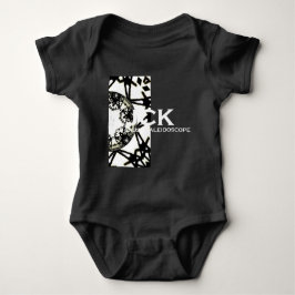 Band eins Kaleidoskop Art drei Baby Strampler