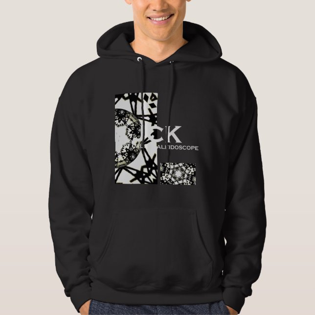 Band eins Kaleidoskop Art drei Hoodie (Vorderseite)