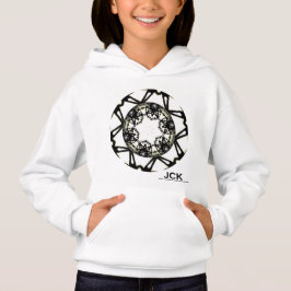 Band eins Kaleidoskop Art drei Hoodie