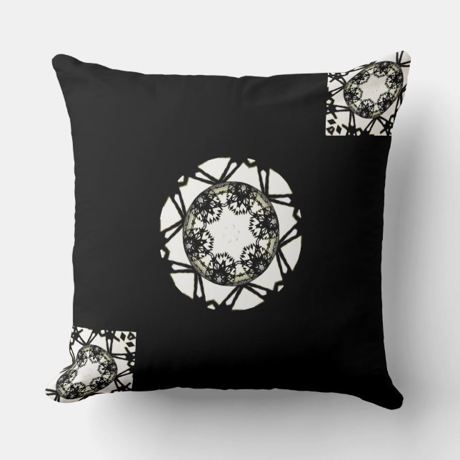 Band eins Kaleidoskop Art drei Kissen (Vorderseite)