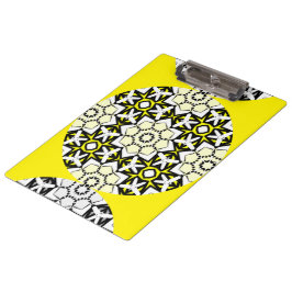 Band eins Kaleidoskop Art drei Klemmbrett