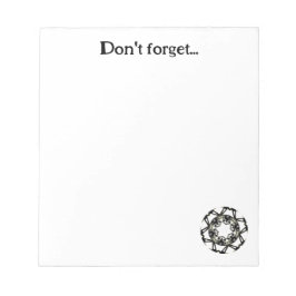 Band eins Kaleidoskop Art drei Notizblock