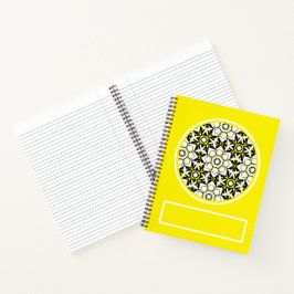 Band eins Kaleidoskop Art drei Notizbuch