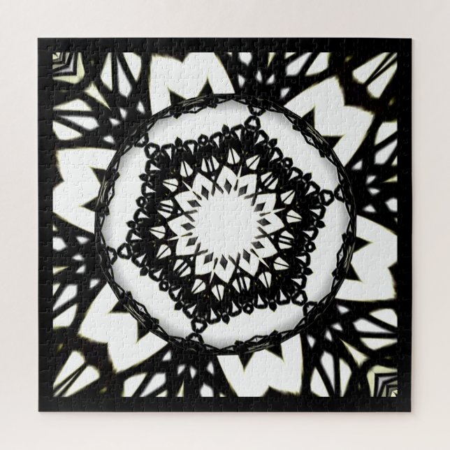 Band eins Kaleidoskop Art drei Puzzle (Vertikal)