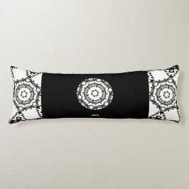 Band eins Kaleidoskop Art drei Seitenschläferkissen