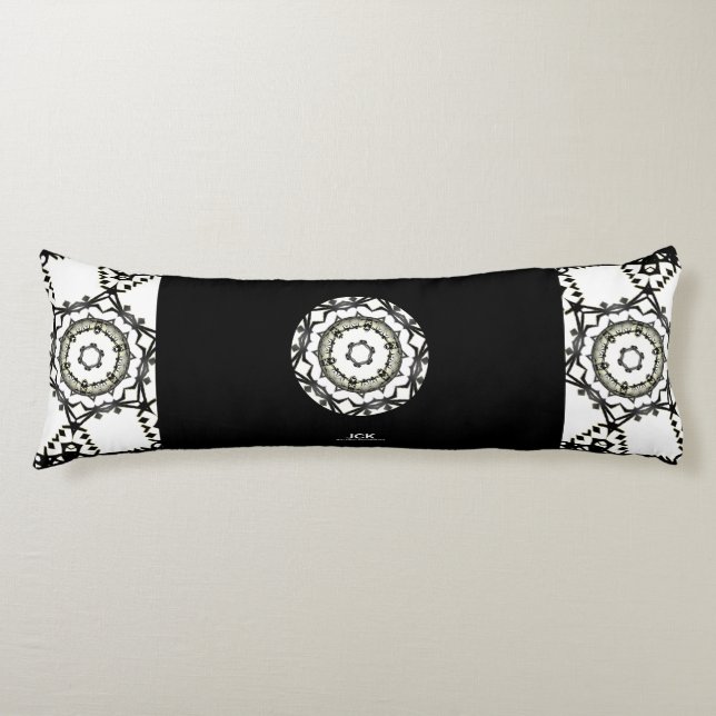 Band eins Kaleidoskop Art drei Seitenschläferkissen (Vorderseite)