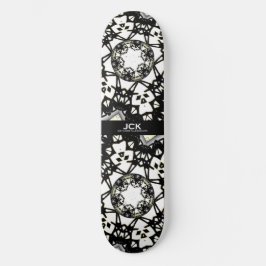 Band eins Kaleidoskop Art drei Skateboard