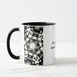 Band eins Kaleidoskop Art drei Tasse