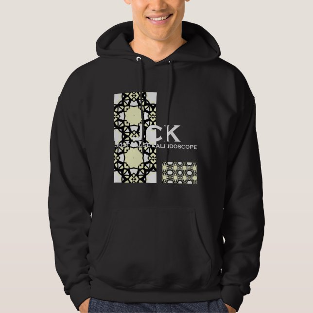 Band eins Kaleidoskop Art fünfundzwanzig Hoodie (Vorderseite)