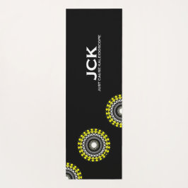 Band eins Kaleidoskop Art fünfundzwanzig Yogamatte