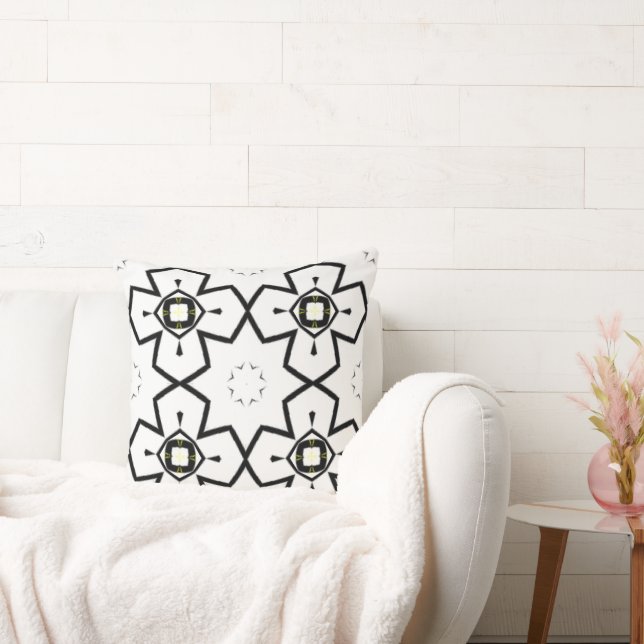 Band eins Kaleidoskop Art neun Kissen (Liege)