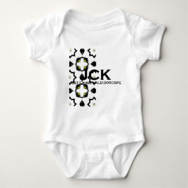 Band eins Kaleidoskop Art neunzehn Baby Strampler